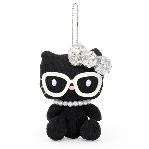 Hello Kitty Black Jewel Mascot w Ball Chain