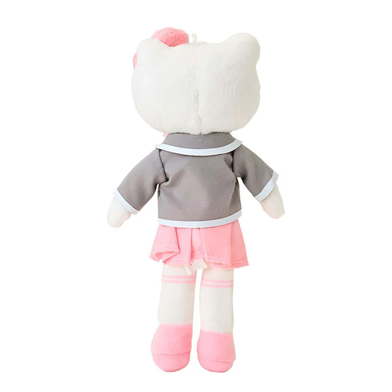 Hello Kitty Sanrio Closet Collection Keychain with Mascot (Uniform Style 1)