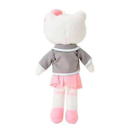 Hello Kitty Sanrio Closet Collection Keychain with Mascot (Uniform Style 1)