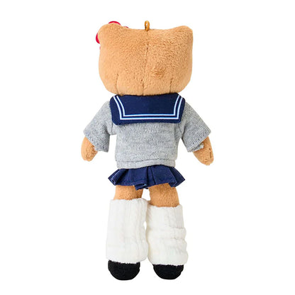 Hello Kitty Sanrio Closet Collection Keychain with Mascot (Uniform Style 2)