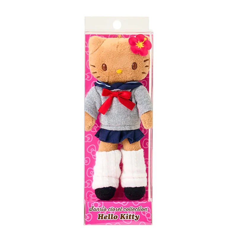 サンリオ　クローゼットコレクション　キティ Hello Kitty Sanrio Closet Collection Keychain with Mascot (Uniform
