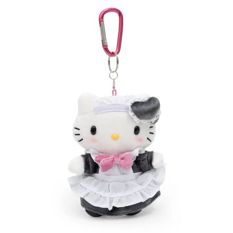 Hello Kitty Japan Girl Maid Mascot w Carabiner