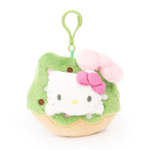 Hello Kitty Donut Matcha Mascot Clip On