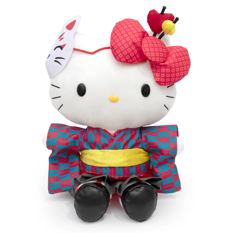 Hello Kitty Japan Girl Modern Kimono 10" Plush