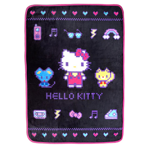 Hello Kitty Pixel Blanket