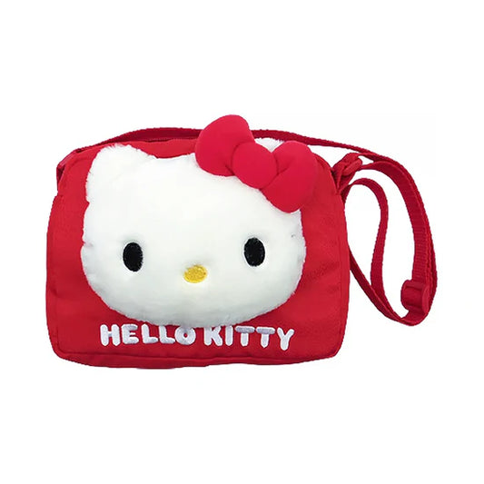 Hello Kitty Face Mini Shoulder Pouch