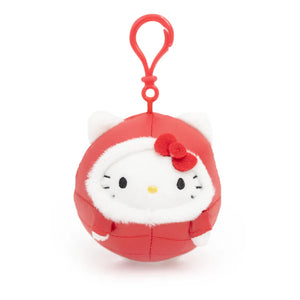 Hello Kitty Hooded Puffer Jacket Mascot Clip On