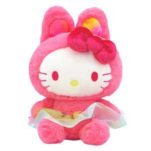 Hello Kitty Rainbow Bunny 9" Plush