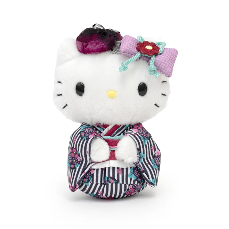 Hello Kitty Retro Modern Kimono Bean Doll
