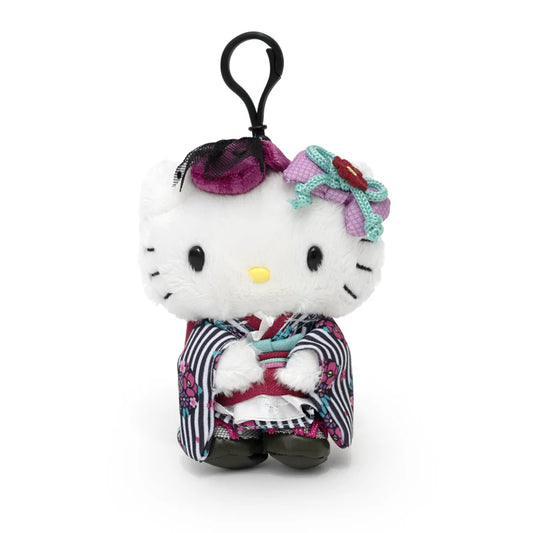 Hello Kitty Retro Modern Kimono Mascot Clip On