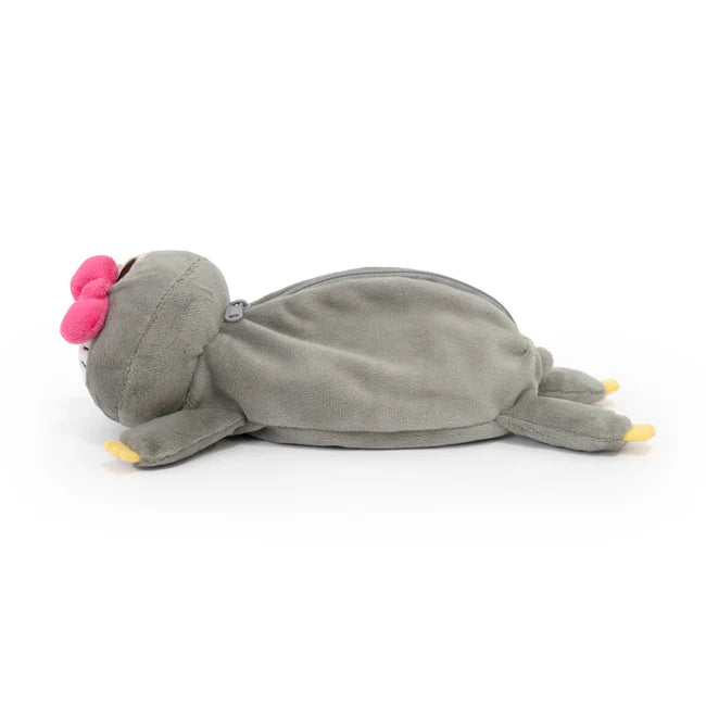 Sanrio Sloth Plush Zipper Pouch - Thumbnail 3