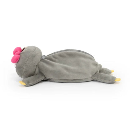 Hello Kitty Tropical Animal Sloth Plush Zipper Pouch