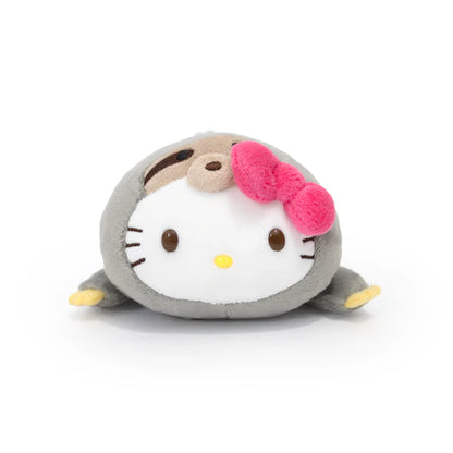 Hello Kitty Tropical Animal Sloth Plush Zipper Pouch