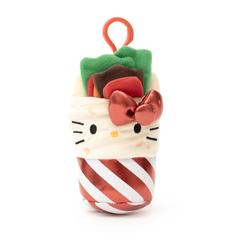Hello Kitty Food Court Sandwich Wrap Mascot Clip On