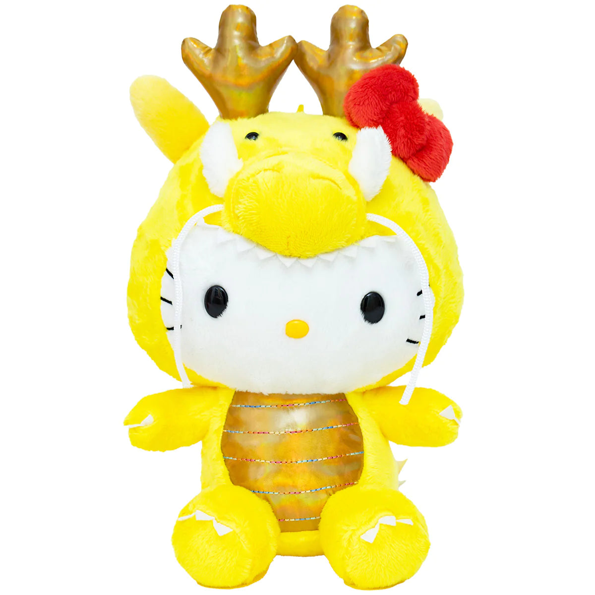 Hello Kitty Yellow LNY Dragon 10" Plush