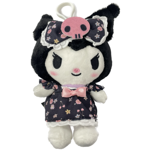 Kuromi Flower Dress Mascot Plush