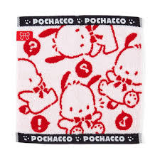 Pochacco Red Ribbon Petite Towel