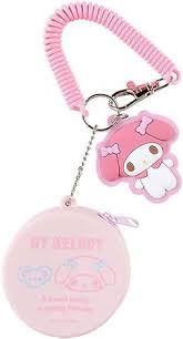 Sanrio Characters Keyring with Mini Case