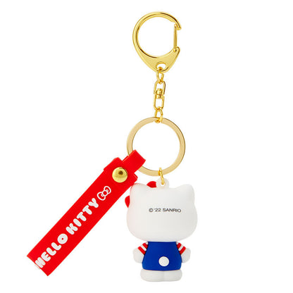 Hello Kitty Keyring with Plastic Mascot