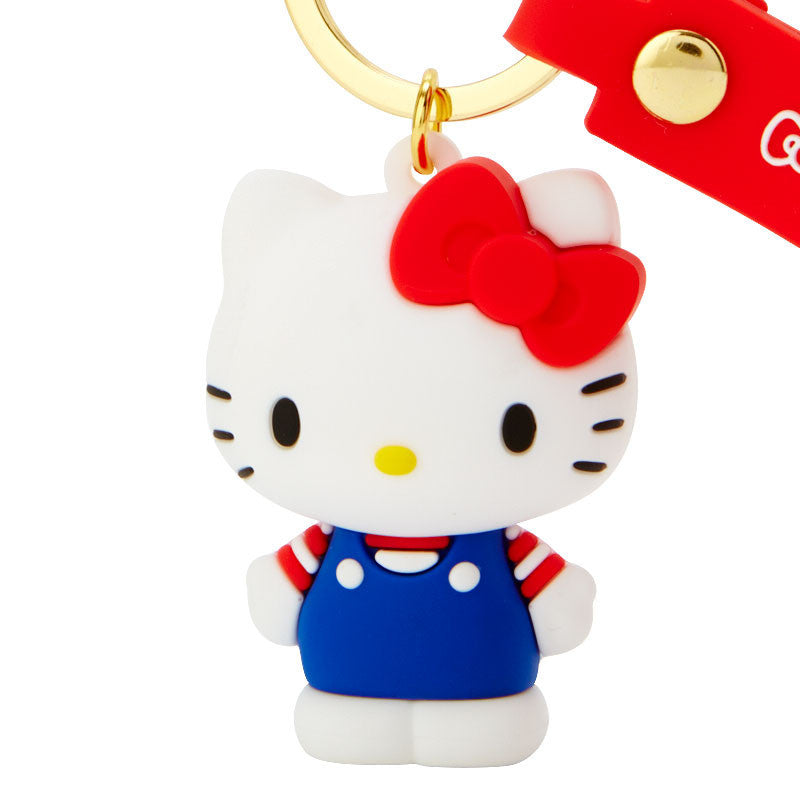 Hello Kitty Keyring with Plastic Mascot