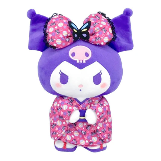 Kuromi Sakura Kimono 14" Standing Plush