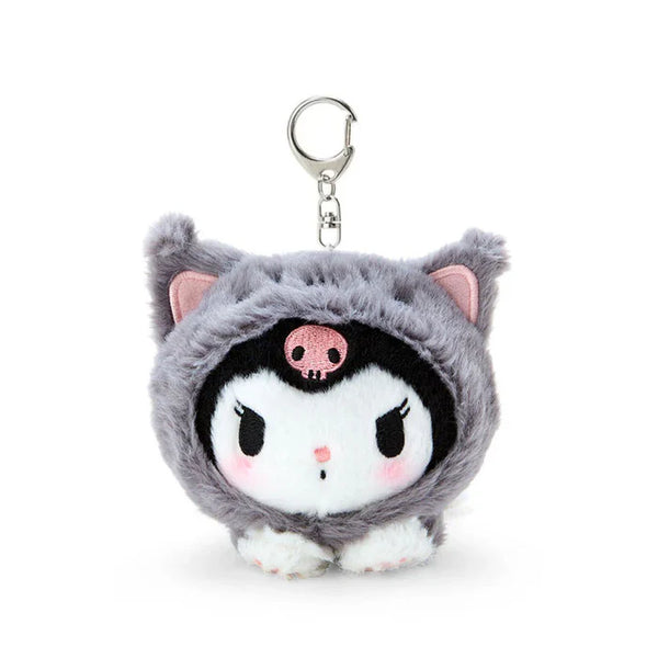 Sanrio Characters Cat Keychain with Mascot