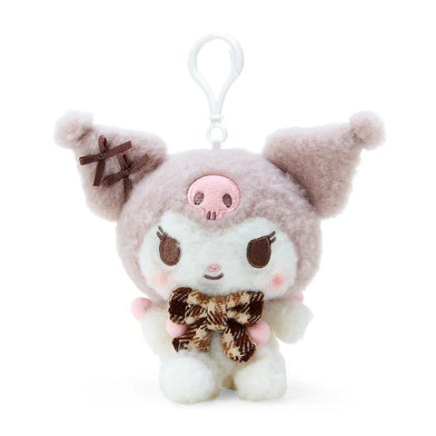 Kuromi Mocha Checkered Mascot Clip On