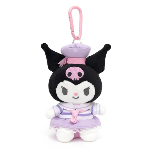 Kuromi Pastel Sailor Mascot w Carabiner