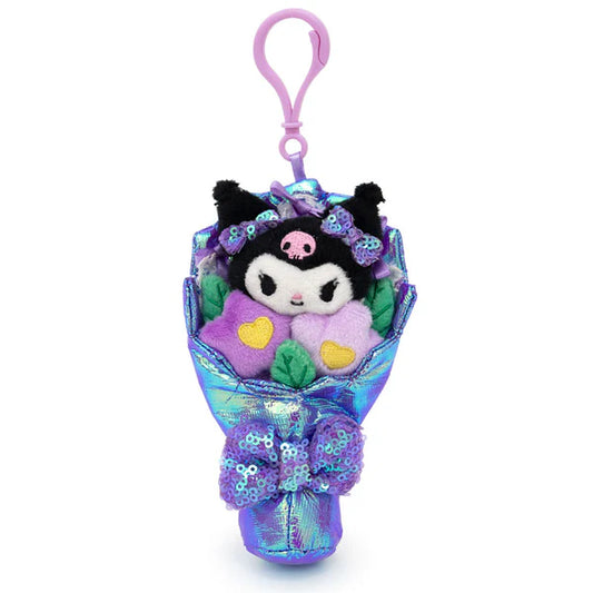 Kuromi Flower Bouquet Mascot Clip On