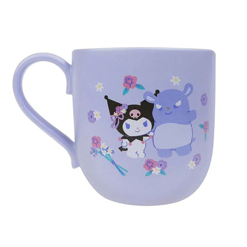 Kuromi & Baku Charming Floral Mug