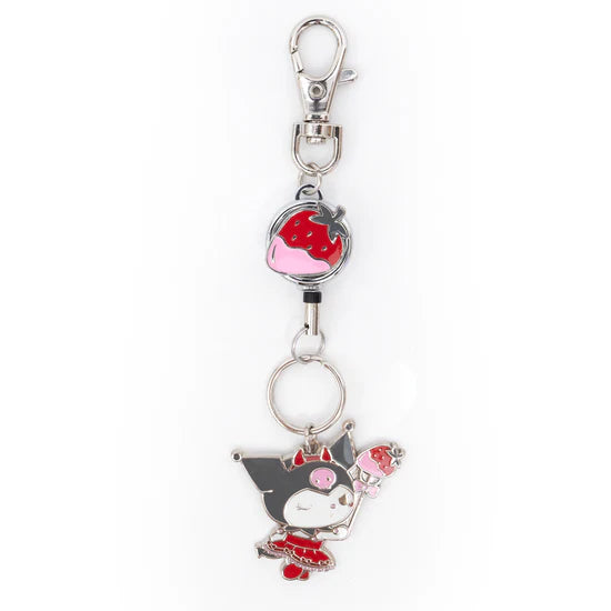 Kuromi Strawberry Diecut Charm Reel