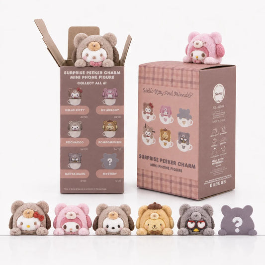 Hello Kitty & Friends Latte Bears Peeker Blind Box