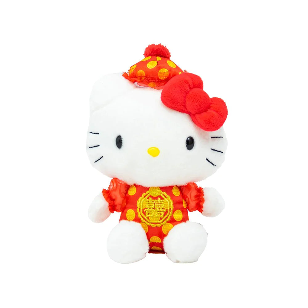 Hello Kitty Chinese New Year Dress Mascot Plush