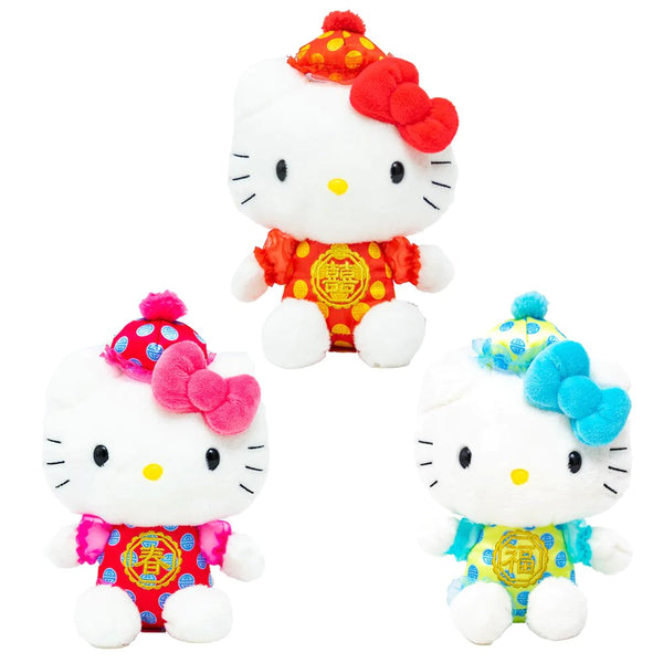 Hello Kitty Chinese New Year Dress Mascot Plush