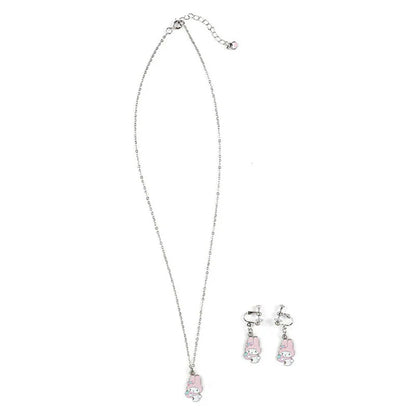 Sanrio Characters Necklace and Earrings Set