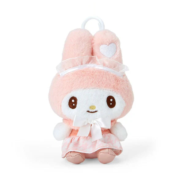 My Melody Frill Houndstooth Mascot with Ball Chain