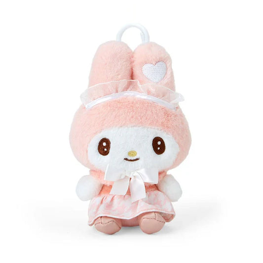 My Melody Frill Houndstooth Mascot with Ball Chain