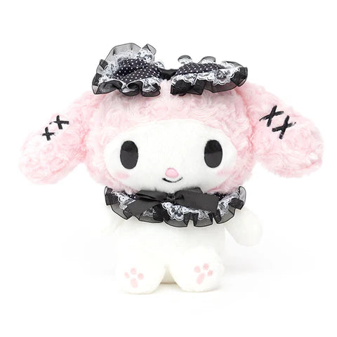 My Melody Girly Black 9" Plush