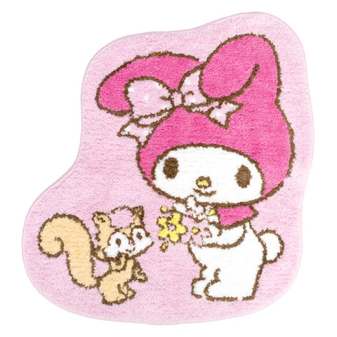 My Melody Interior Diecut Rug