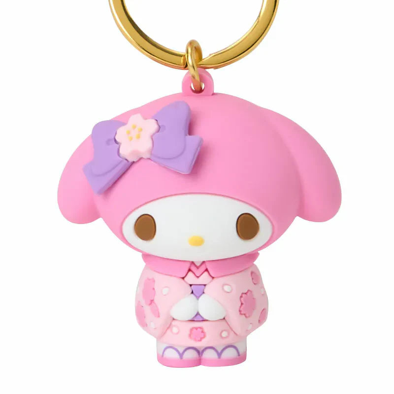 My Melody Kimono Keyring