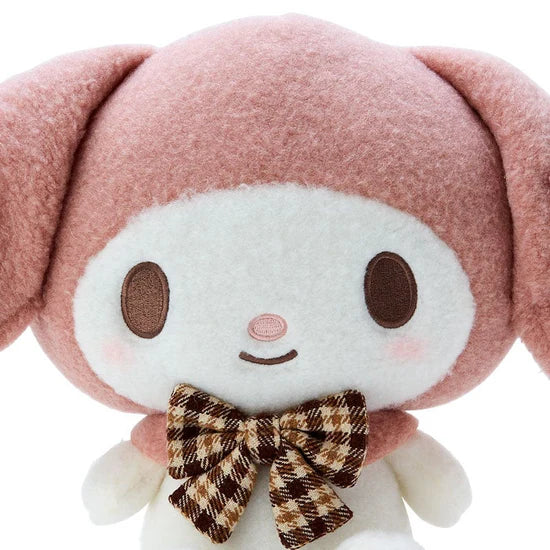 My Melody Mocha Checkered 11" Plush