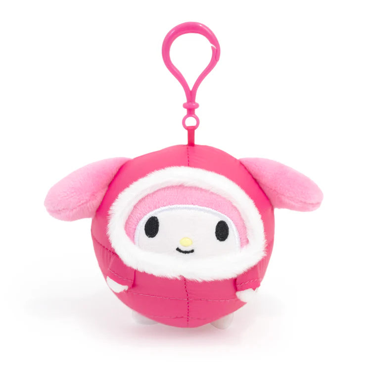 My Melody Hooded Puffer Jacket Mascot Clip On