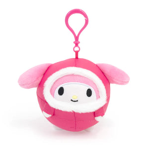 My Melody Hooded Puffer Jacket Mascot Clip On