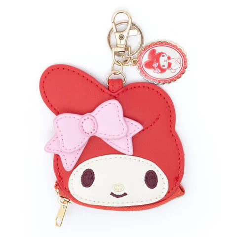 My Melody Red Tea Plush Coin Case with Keyholder