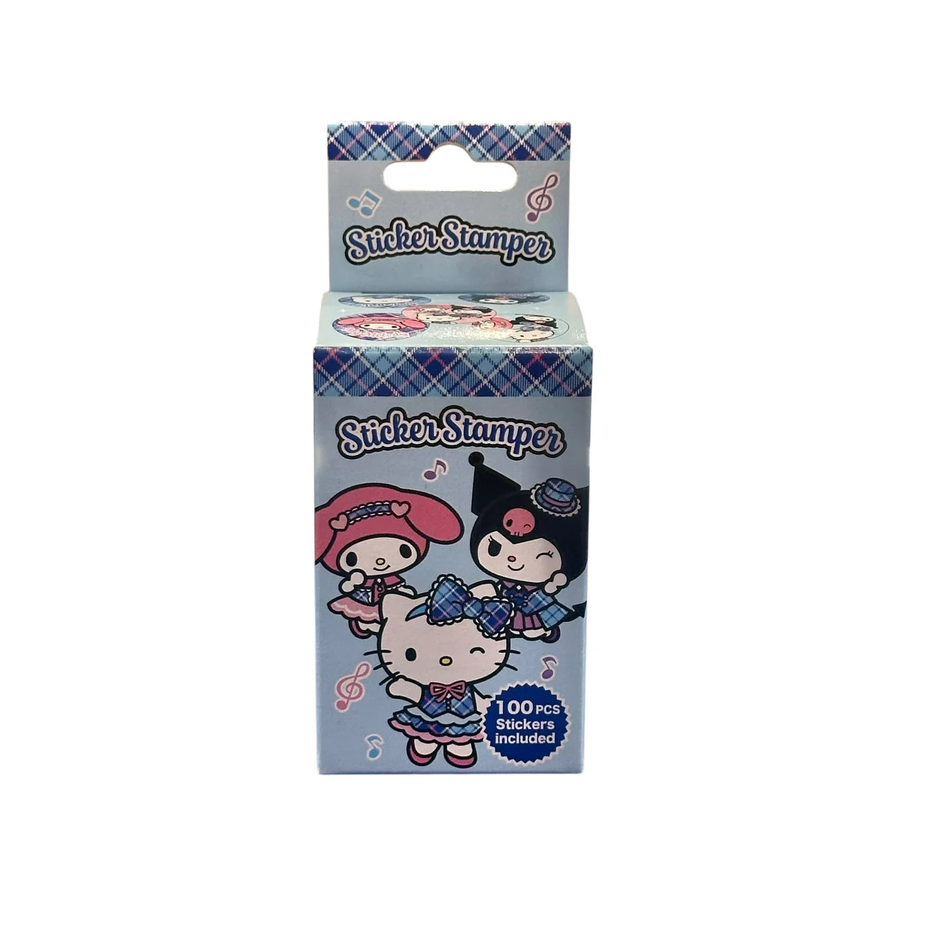 Sanrio Characters Mix Girls Group Sticker Stamper