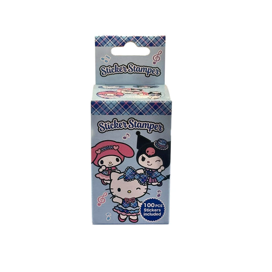 Sanrio Characters Mix Girls Group Sticker Stamper
