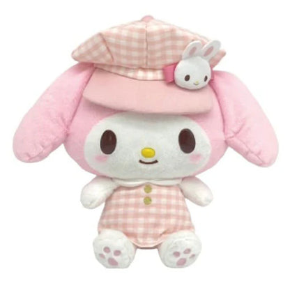 Sanrio Characters Gingham Casquette 11" Plush