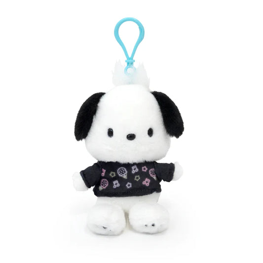 Pochacco Neon Plush Mascot Clip-On