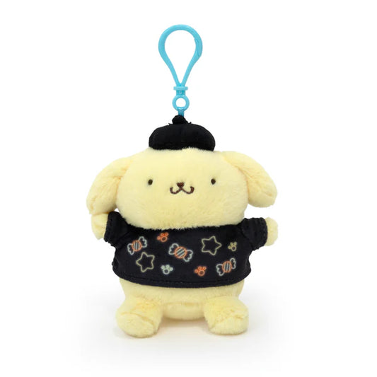 Pompompurin Neon Plush Mascot Clip-On