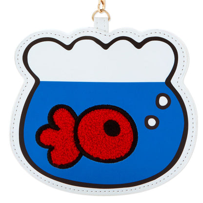 Hello Kitty Classic Goldfish Diecut ID Case w Reel